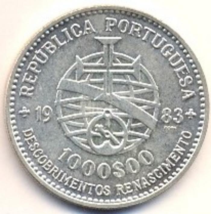 Moeda 1000 Escudos, Portugal 