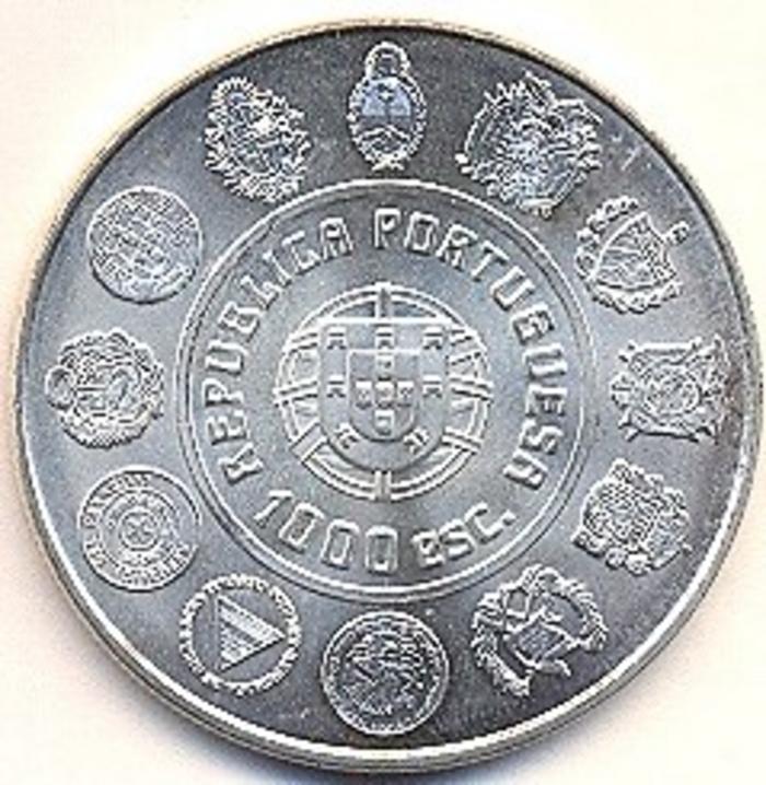 Moeda 1000 Escudos, Republica 