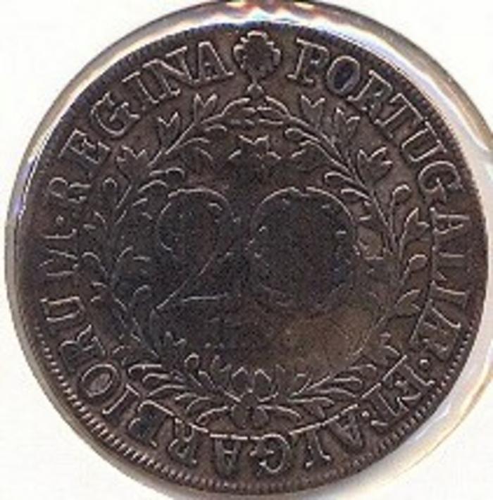 Moeda 20 Reis - Açores, D. Maria I