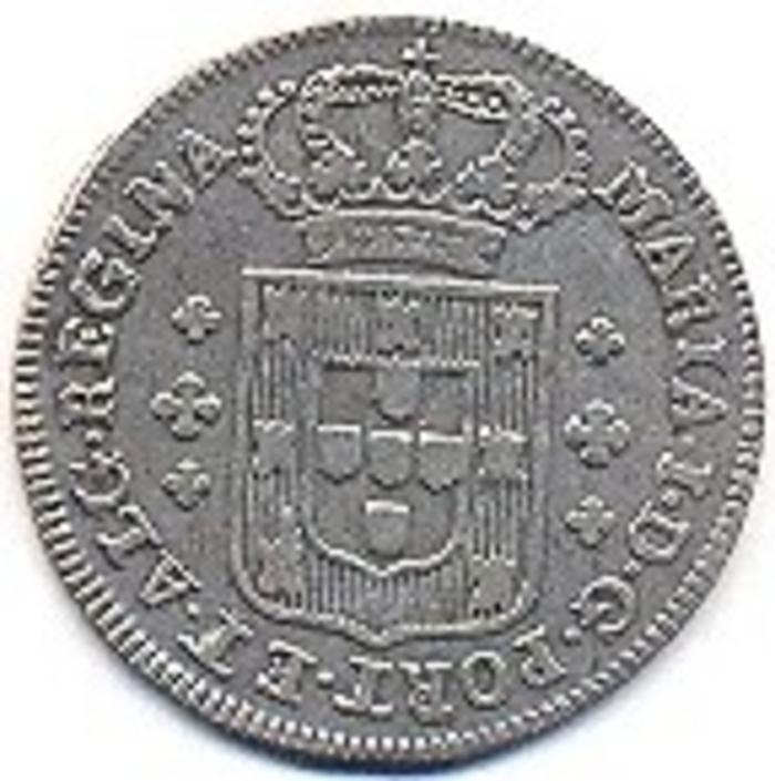 Moeda 120 Réis / 6 Vinténs, D. Maria I