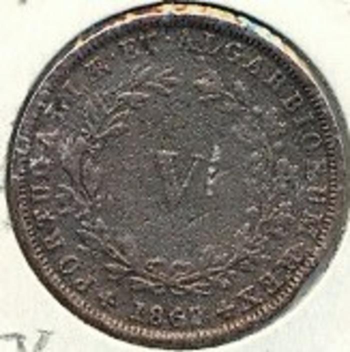 Moeda 5 Réis, D. Luís I