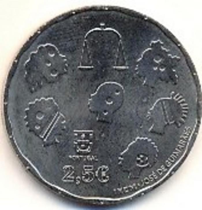 Moeda 2 ½ Euros, Portugal 