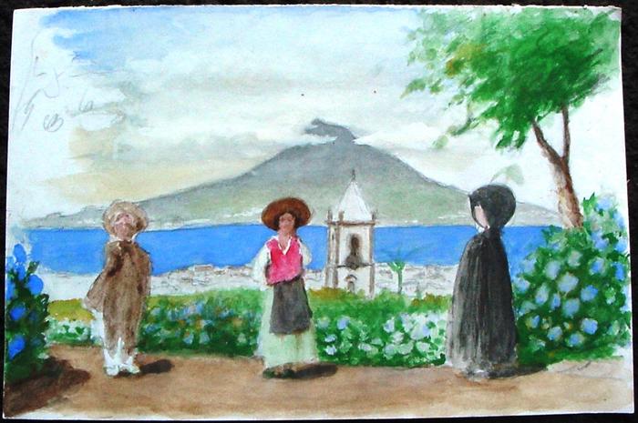 Pintura - Trajes Açorianos 