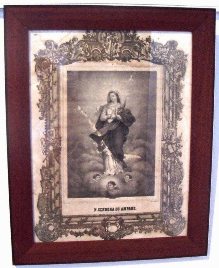 Gravura - Nossa Senhora do Amparo 