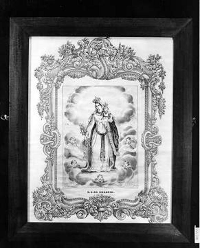 Gravura - Nossa Senhora do Rosário