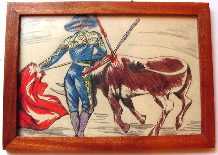 Pintura - Tourada de Praça