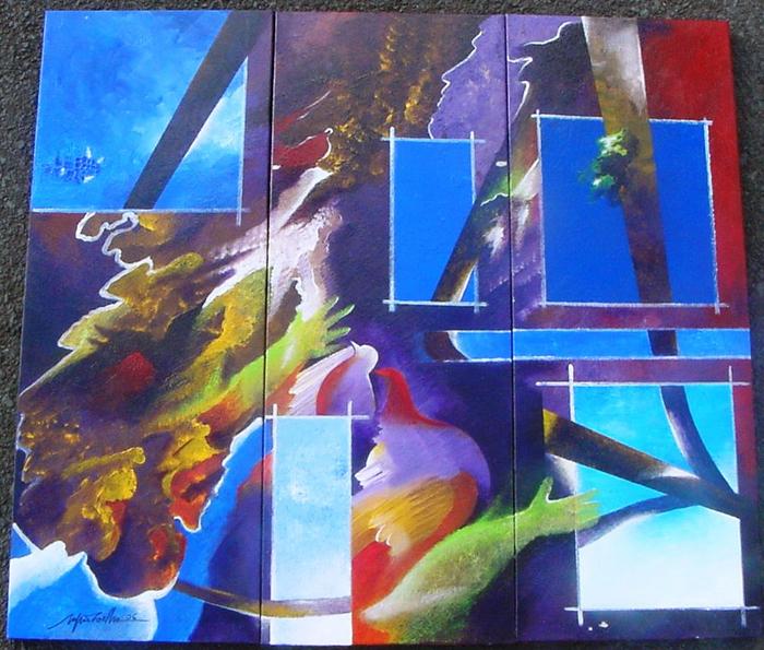 Pintura - Janelas do Imaginário