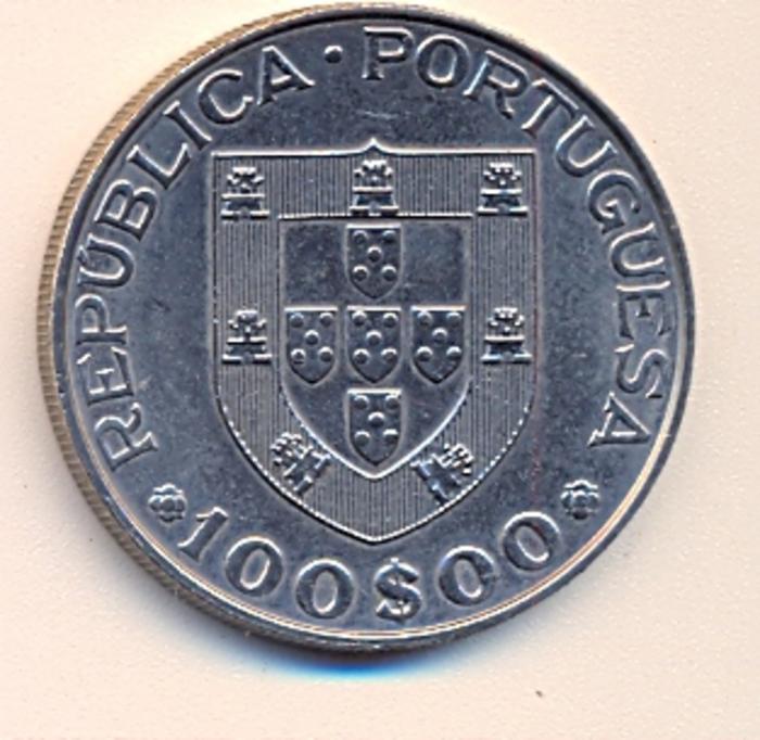 Moeda 100 Escudos, Republica 