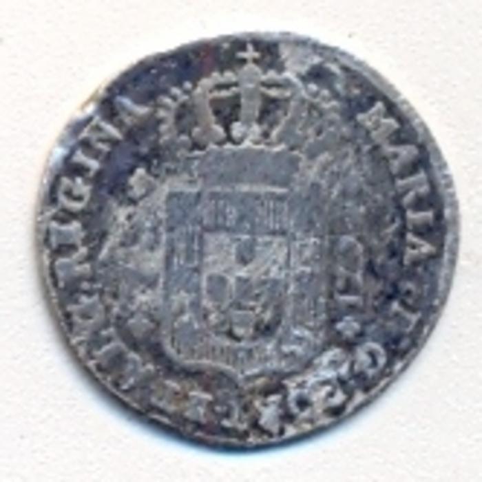 Moeda 75 Réis - Açores, D. Maria I