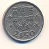 Moeda 2 Escudos e 50 Centavos, Republica 