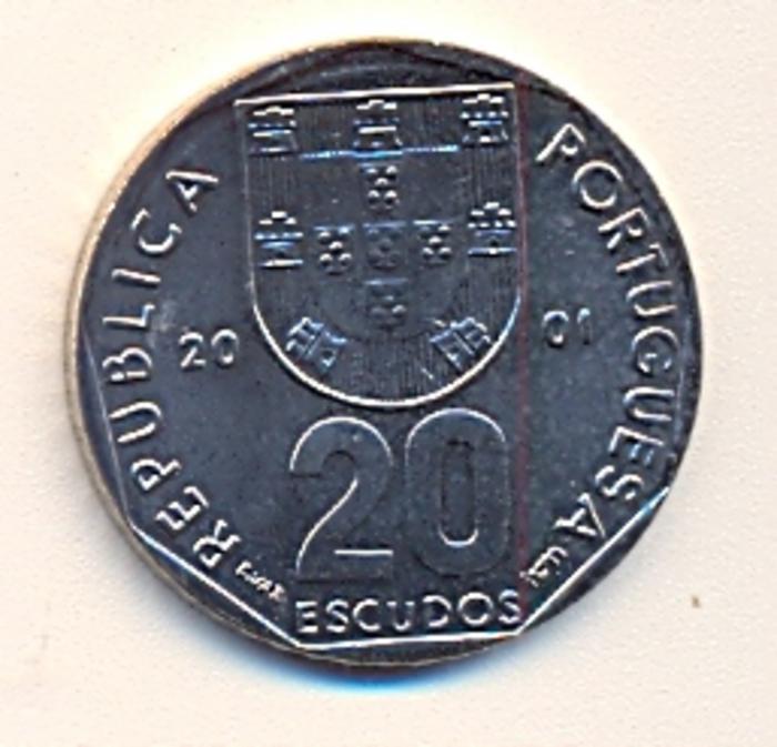 Moeda 20 Escudos, Republica 