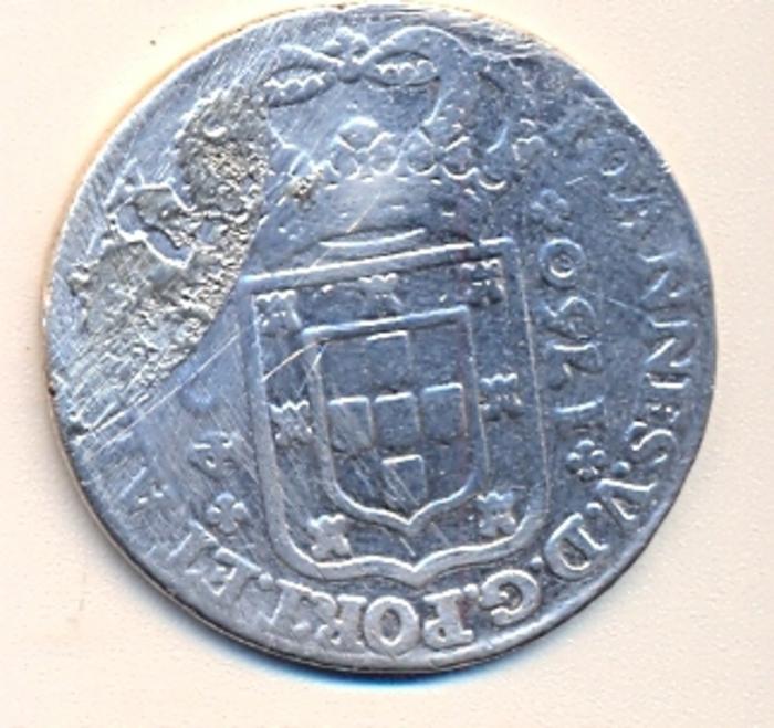 Moeda 400 Réis / Cruzado Novo, D. José I