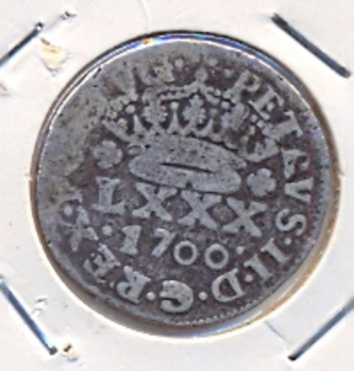 Moeda 50 Réis / ½ Tostão, D. Pedro II