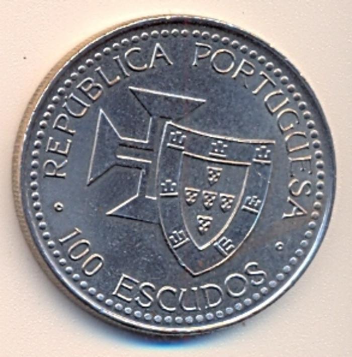Moeda 100 Escudos, Republica