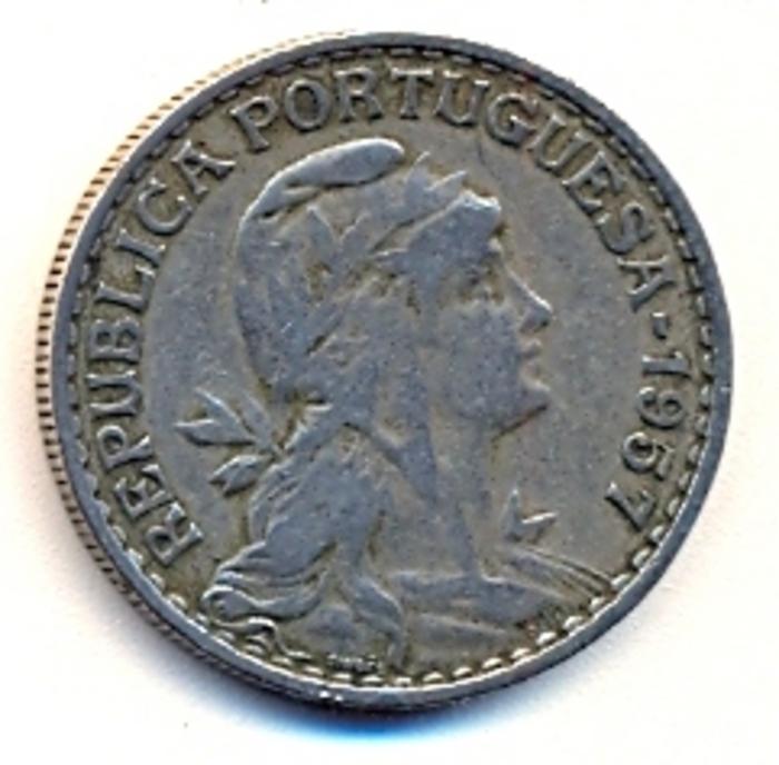 Moeda 1 Escudo, Republica