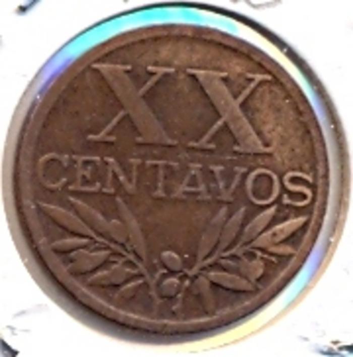 Moeda 20 Centavos, Republica