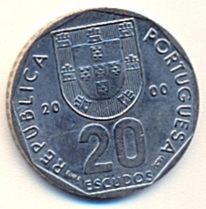 Moeda 20 Escudos, Republica