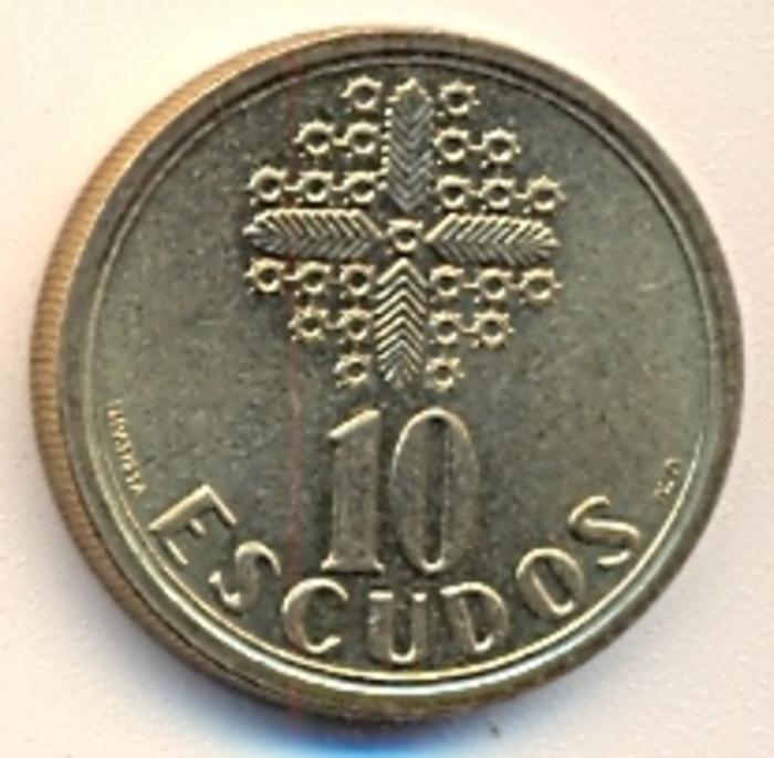 Moeda 10 Escudos, Republica