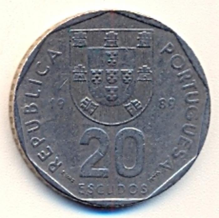 Moeda 20 Escudos, Republica