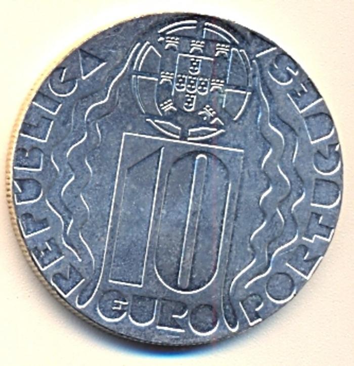 Moeda 10 Euros, Portugal