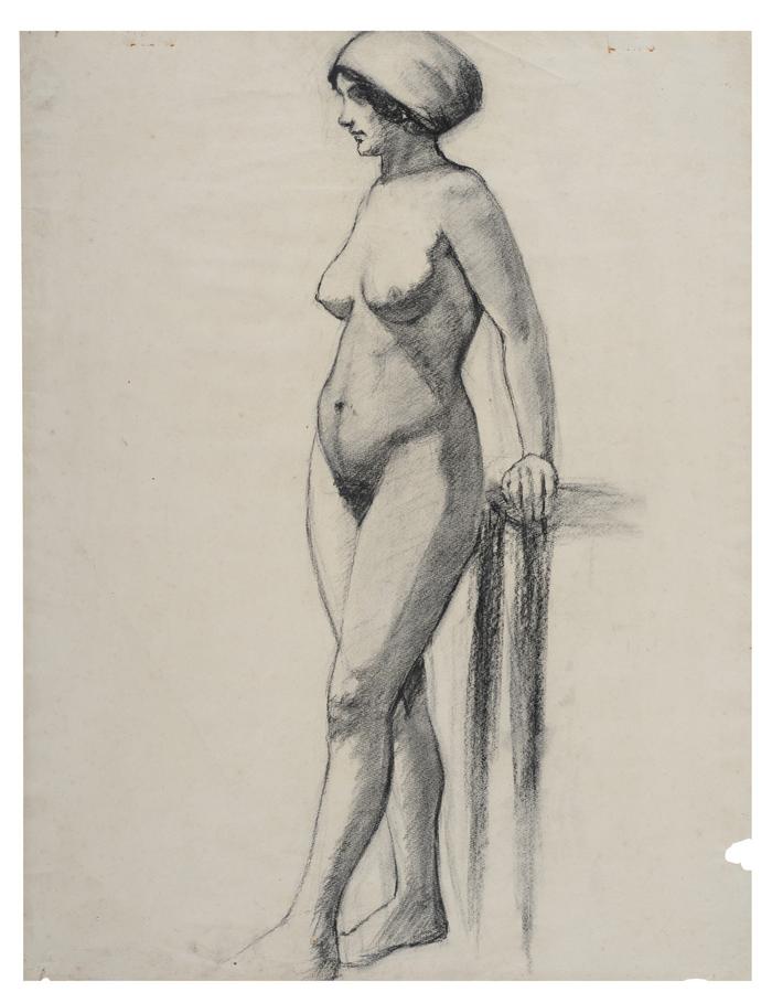 Nu feminino - Académia