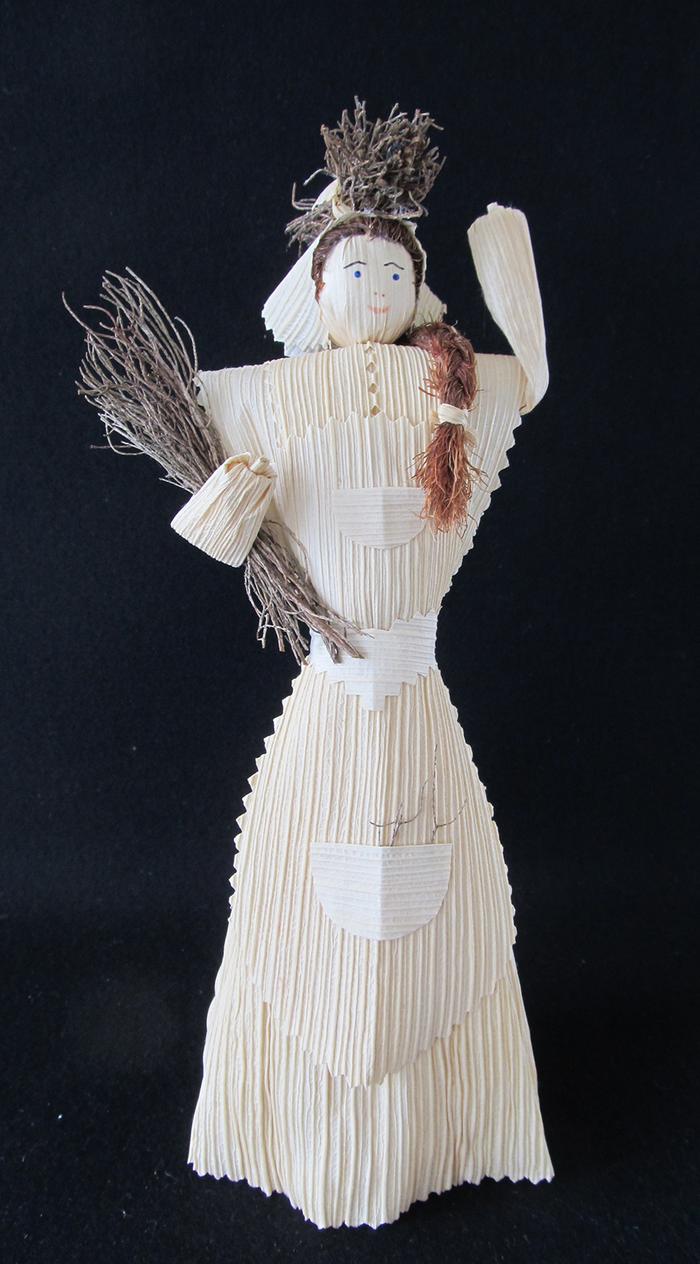 Boneca de folha