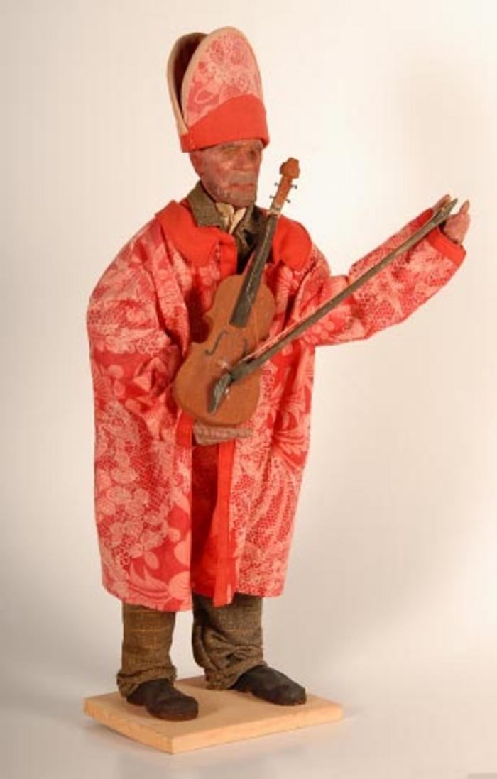 Folião com violino